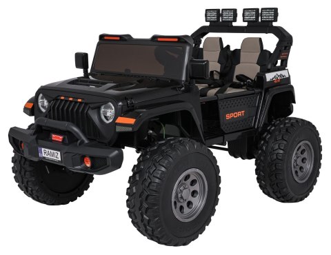 Pojazd Extreme Sport 4x4 Zmienna Wielkość Czarny