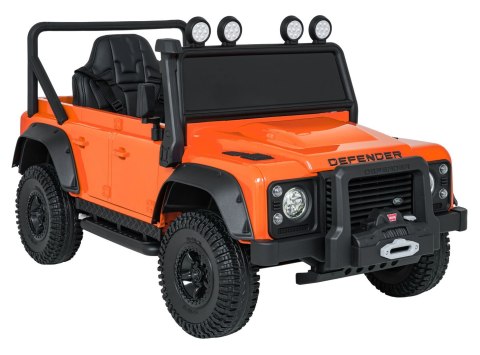 Pojazd Land Rover Defender 110 SVX Concept Pomarańczowy