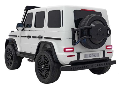 Pojazd Mercedes Benz G63 AMG XXL STRONG Biały