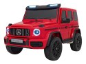 Pojazd Mercedes Benz G63 AMG XXL STRONG MP4 Czerwony