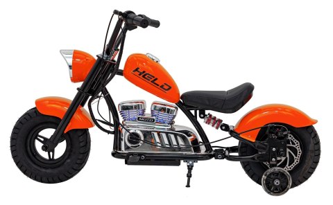 Pojazd Motorek Chopper Warrior Pomarańczowy