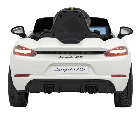 Pojazd Porsche Spyder RS 718 Biały