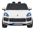 Porsche Cayenne S na akumulator dla dzieci Lakier Biały SUV + Pilot