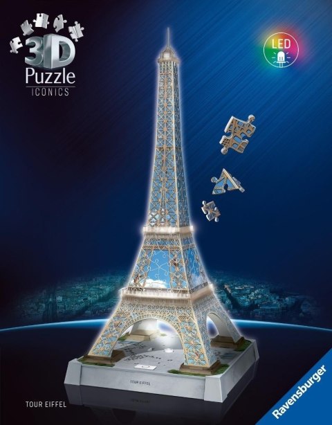 Puzzle 3D Iconics Wieża Eiffla