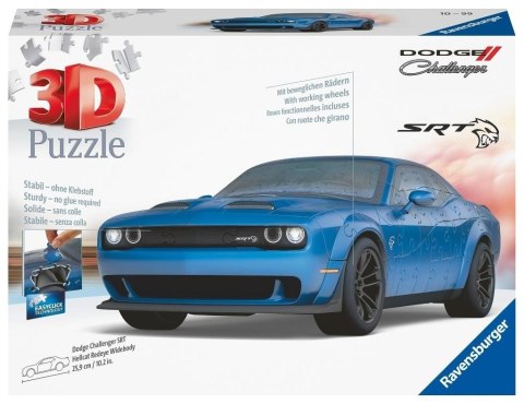 Puzzle 3D Pojazdy: Dodge Challenger SRT Redeye