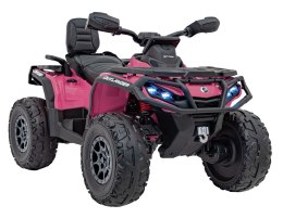 Quad Can Am Outlander ATV z Pilotem Różowy