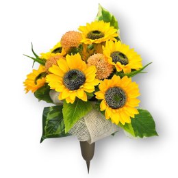 STROIK NA CMENTARZ SZPIC BUKIET DO WBIJANIA W ZIEMIĘ PRZY GROBIE KAPLICZCE