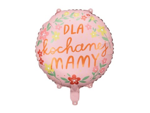 Balon foliowy ''Dla kochanej mamy'', 45 cm