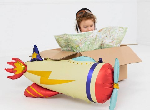 Balon foliowy Samolot, 91x39cm