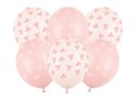 Balony Strong Kokardki Mix Pastel 30 cm 6 szt