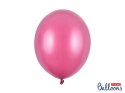 Balony Strong, Metaliczne Hot Pink, różowe 30cm, 100 szt.