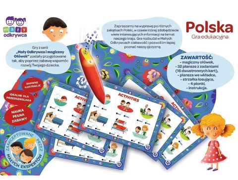 Gra - Polska | Magiczny ołówek | Trefl