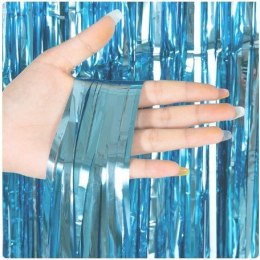 Kurtyna Imprezowa Jasny Niebieski 100x200 cm