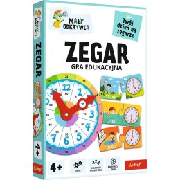 Trefl: Gra - Zegar / Mały odkrywca / Kazstudio , Rodzina Treflików
