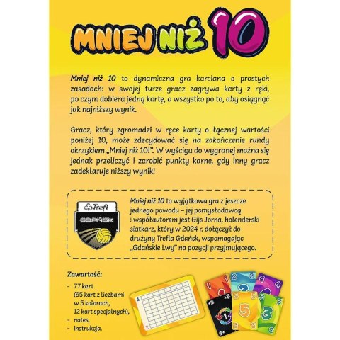 Trefl: Gra karciana - Mniej niż 10