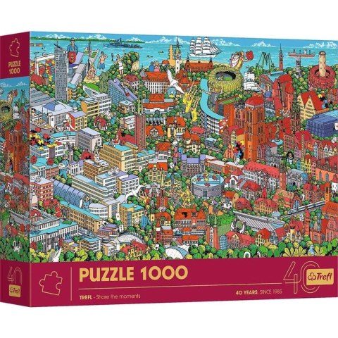 Trefl: Puzzle 1000el. - Jubileusz - Trójmiasto