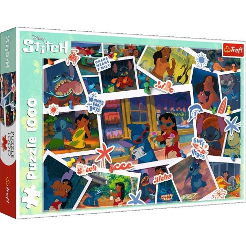 Trefl: Puzzle 1000el. - Lilo i Stitch - Słodkie Wspomnienia