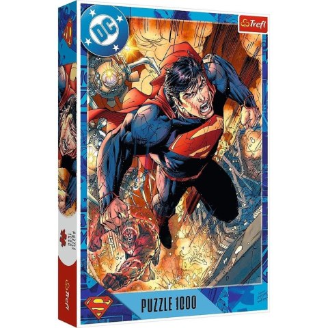 Trefl: Puzzle 1000el. - Superman w akcji