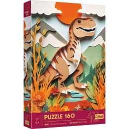 Trefl: Puzzle 160el. - 40-lecie Trefl - Paper Art: Dinozaur