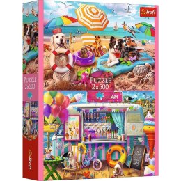 Trefl: Puzzle 2x500el. - Wakacyjny czas