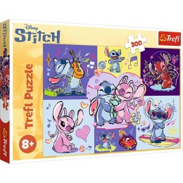 Trefl: Puzzle 300el. - Zakręcony Stitch
