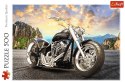 Trefl: Puzzle 500el. - Czarny motocykl / Trefl