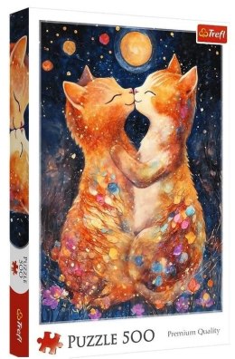 Trefl: Puzzle 500el. - Pocałunek w świetle księżyca
