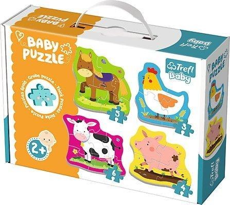Trefl | Puzzle Baby Classic | Zwierzątka na wsi