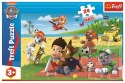 Trefl: Puzzle maxi 24el. - Psi Patrol: Zabawa na kocu