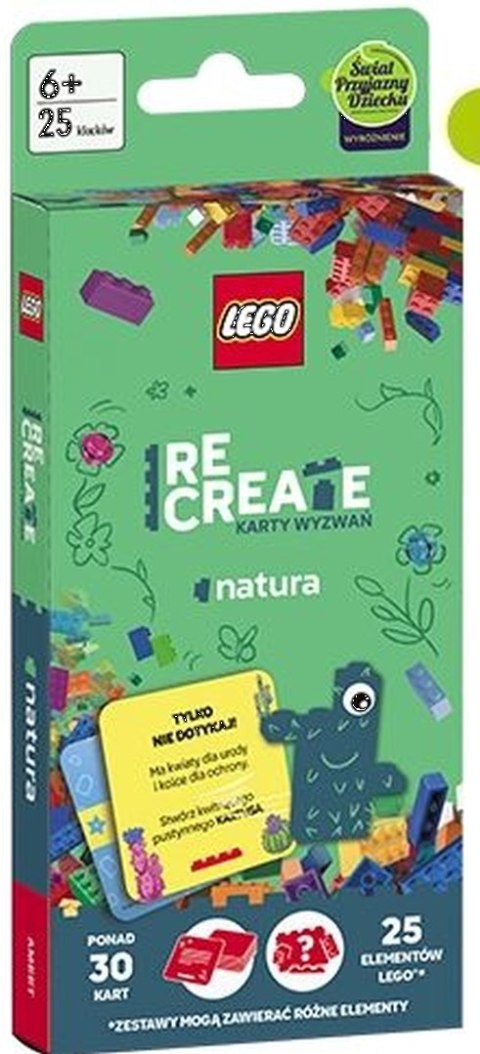 Ameet: LEGO Books - Recreate. Karty Wyzwań: Natura