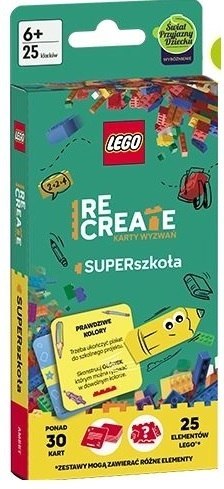 Ameet: LEGO Books - Recreate. Karty Wyzwań: Super Szkoła