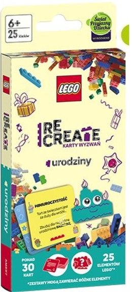 Ameet: LEGO Books - Recreate. Karty Wyzwań: Urodziny