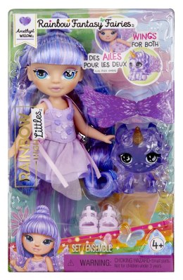Rainbow High: Littles Rainbow Fantasy Fairies - Amethyst (fioletowy)