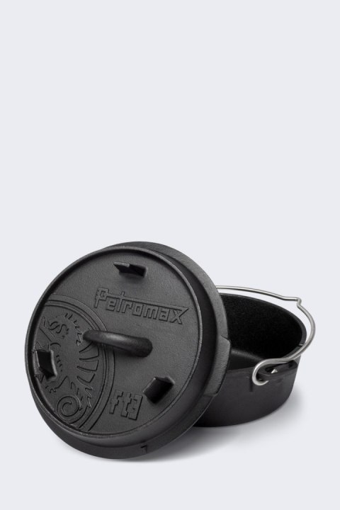 Kociołek Żeliwny z Płaskim Dnem Petromax 1,6 L 13