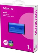 Adata Dysk zewnętrzny SSD SE880 1TB USB3.2A/C Gen2x2 Niebieski