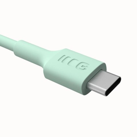 KABEL USB-C / USB-C Greencell PowerFlex 120cm PD 100W zielony silikonowy