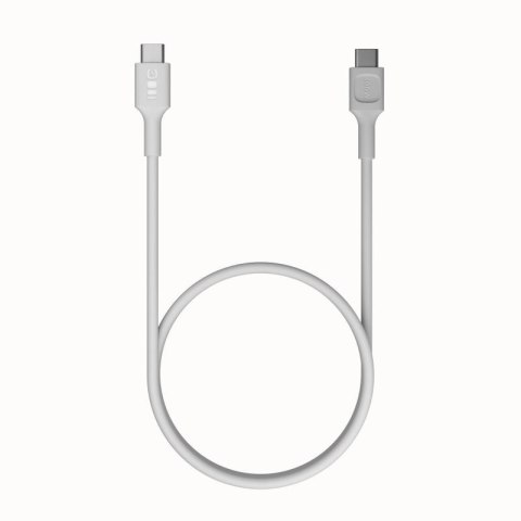 KABEL USB-C / USB-C Greencell PowerFlex 200cm PD 100W biały silikonowy