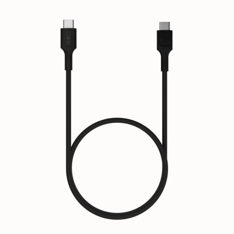KABEL USB-C / USB-C Greencell PowerFlex 200cm PD 100W czarny silikonowy