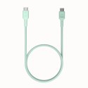 KABEL USB-C / USB-C Greencell PowerStream 200cm PD 100W zielony w oplocie