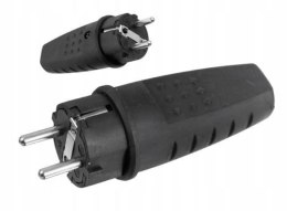 Wtyczka gumowa przenośna 250V, 16A, IP LUX PAWBOL D.3158L