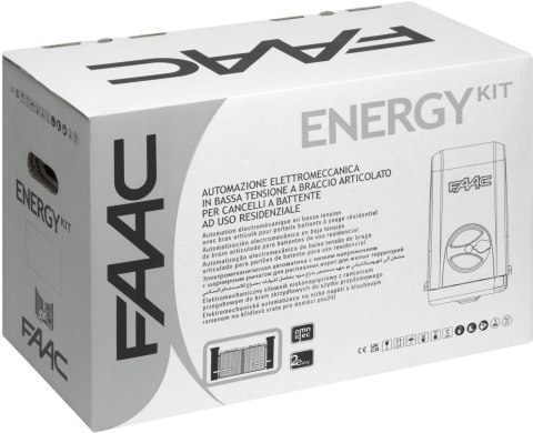 Zestaw Energy FDS - FAAC 392 24V do 5m bram dwuskrzydłowych