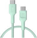 KABEL USB-C / USB-C Greencell PowerStream 30cm PD 100W zielony w oplocie