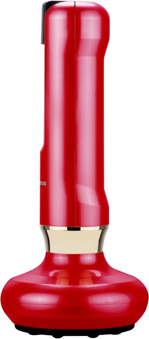 Masażer antycellulitowy z funkcją bańki chińskiej Humanas DermaSmooth - czerwony