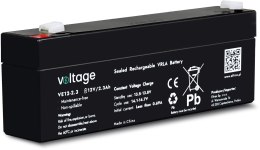Akumulator AGM Voltage 12V 2,3Ah VE12-2.3 (Żywotność 6-9 lat)