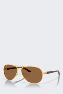 Okulary Oakley Feedback Prizm Bronze Satin Gold