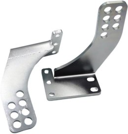 Uchwyty MOD.100/12/36 na słupek do napędów z otworami 12mm: CAME, ROGER, FAAC, Genius, DTM, Proxima, Hato, Tousek itd.