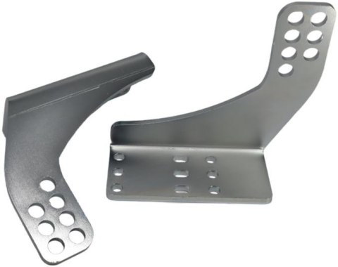 Uchwyty MOD.12/90 poza słupek do napędów z otworami 12mm: CAME, ROGER, FAAC, Genius, DTM, Proxima, Hato, Tousek itd.