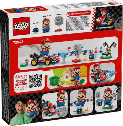 72043 | Interaktywna figurka LEGO® Mario™ i Standard Kart