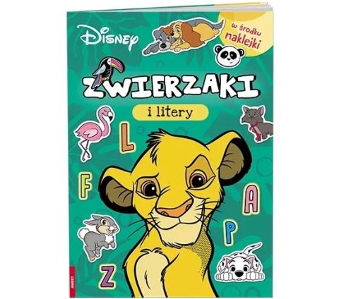 Ameet: DISNEY Uczy Mix - Zwierzaki i Litery