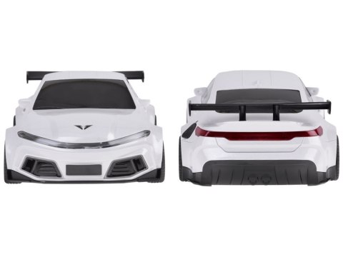 Autko + stacja ładowania Samochód elektryczny kolorowe światła RC0687